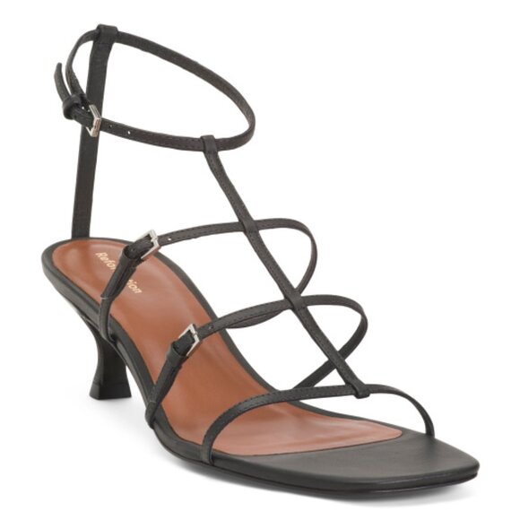 Reformation Shoes - REFORMATION Made In Brazil Leather Sia Cage Sandals
